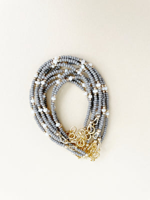 Pearly Grey Bracelet