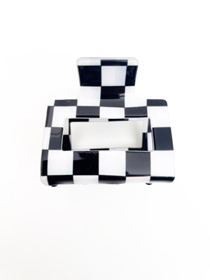 Checkered Claw Clip Set