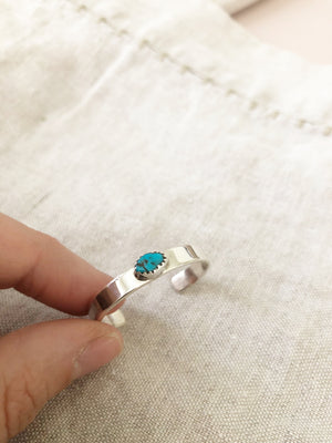 Single Turquoise Stone Bracelet